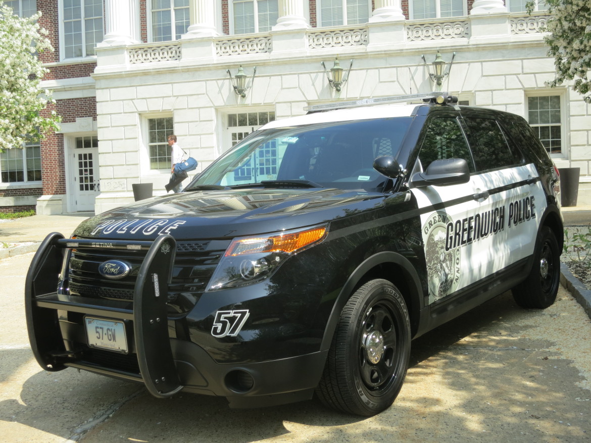 Greenwich Police cars, new