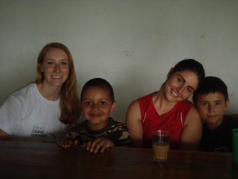 Juliana in Costa Rica with a service trip organized through Volunteers on Call.  Credit:  Volunteers on Call
