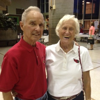 GHS Super Fans George and Nancy Chelwick.