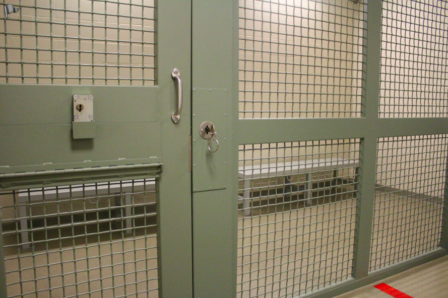 police cell