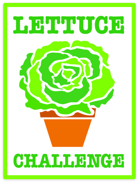 Lettuce Challenge logo, Patty Sechi