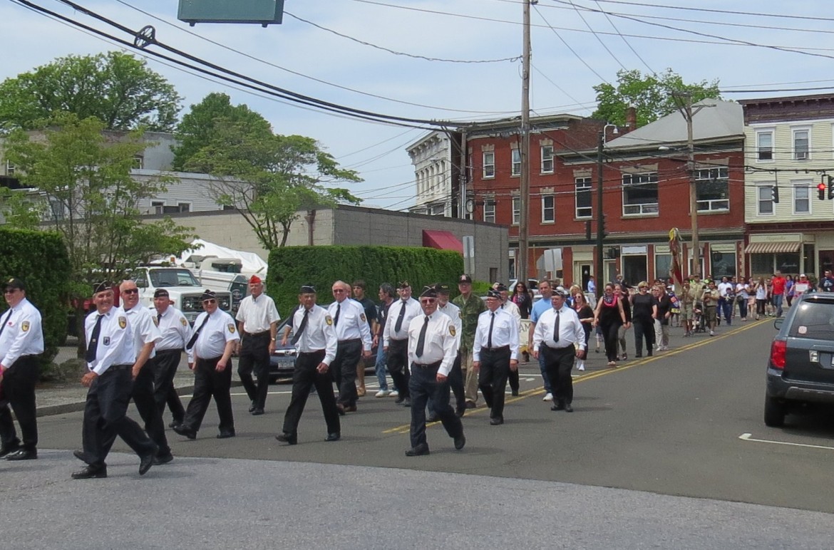The Byram Veterans memorial day parade. Credit: Kailee Donnelly   