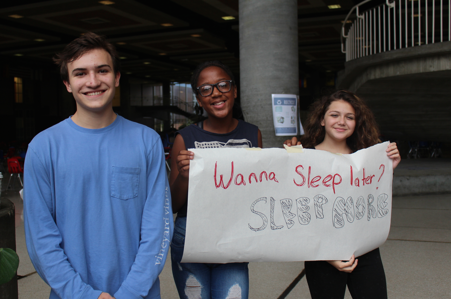 Students organize to lobby for a delayed start time at GHS.