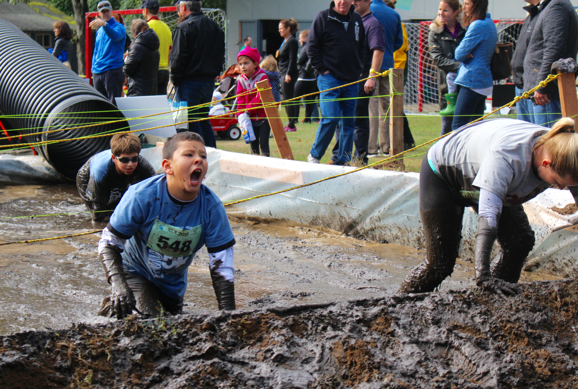  Muddy Up 5K Run and Family Walk, Oct. 4, 2015. Credit: Leslie Yager