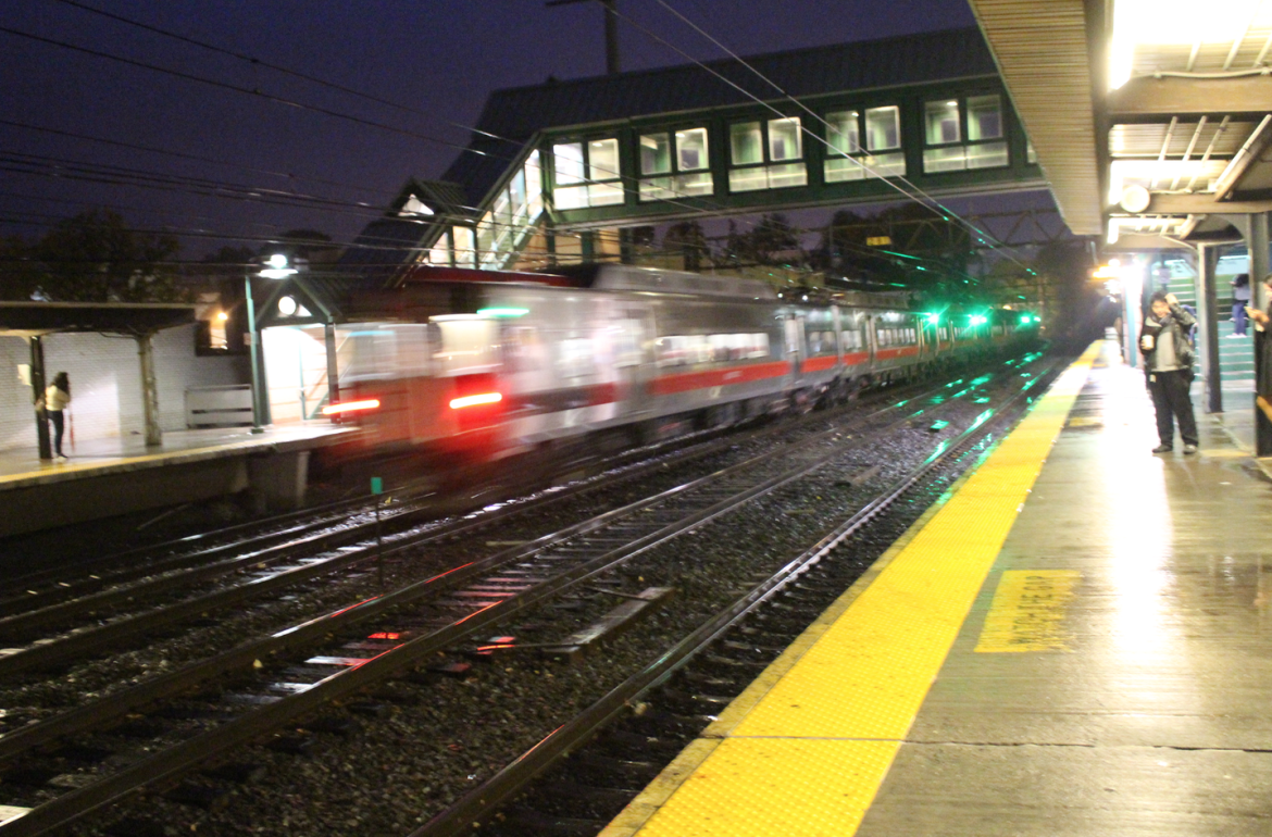 Greenwich Train station, Oct. 28, 2015 Credit: Leslie Yager