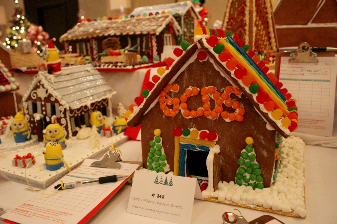  Gingerbread houses at the Friday Sneak peak at the Enchanted Forest, Nov. 20-22, 2015. Credit: Leslie Yager