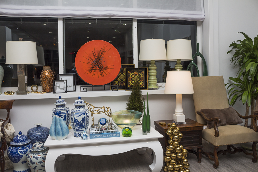 A display of home furnishings and accessories at Anthony Lawrence - Home. Credit: Karen Sheer