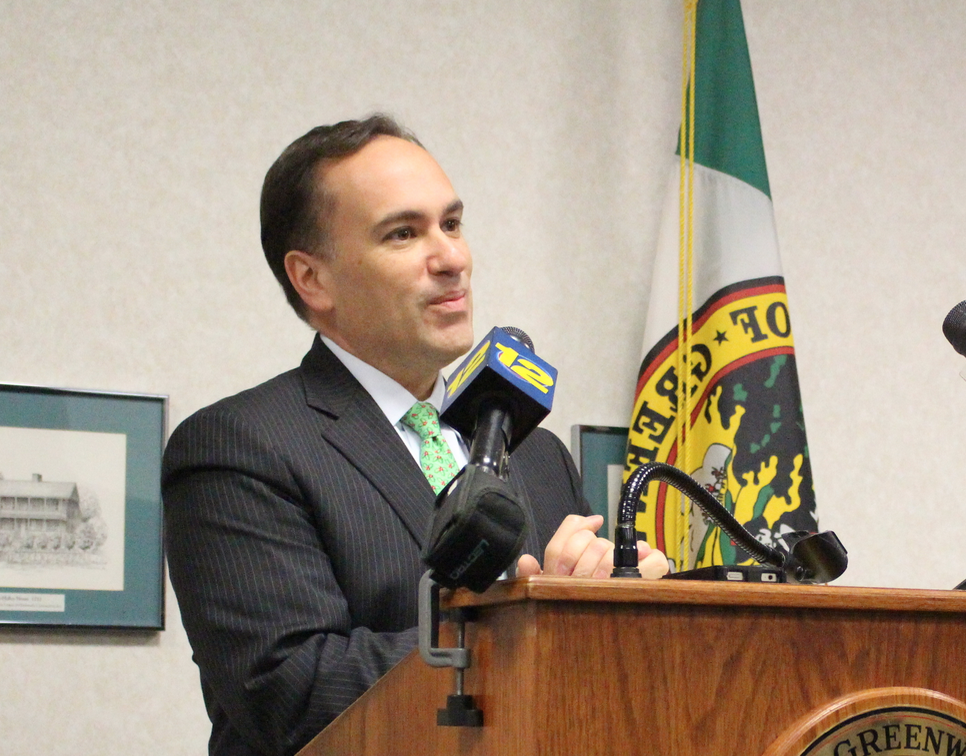 Peter Tesei is running for an unprecedented 6th term as first selectman in Greenwich. 