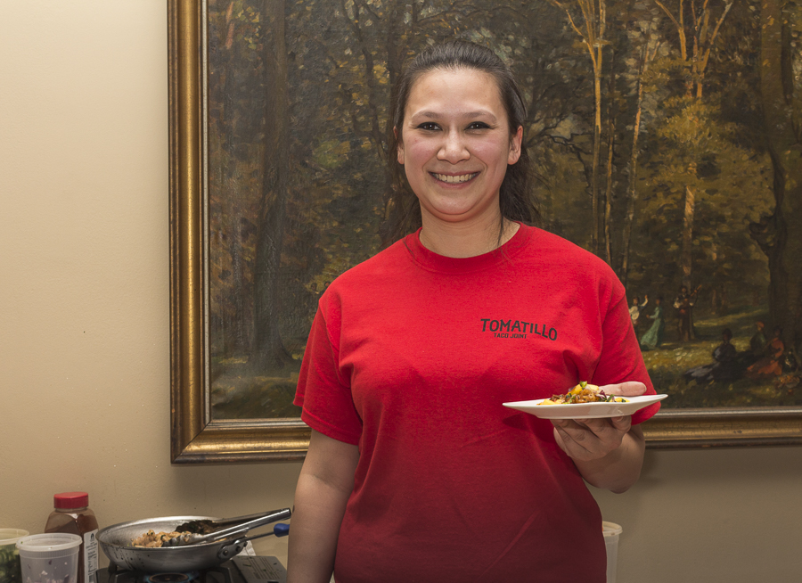 Chef Allison Eng from Tomatillo Taco Joint. Credit: Karen Sheer