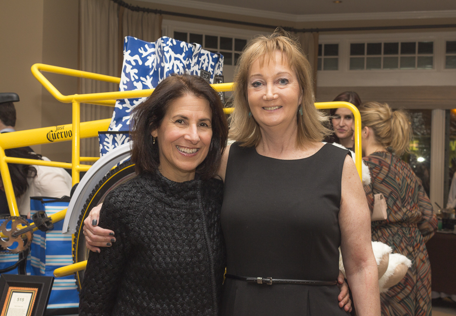 Fern Halperin with Kathy Carly Spanier, director of Community Health. Credit: Karen Sheer