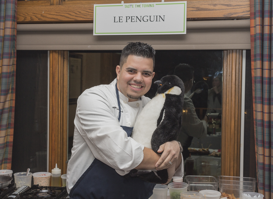 Chef Jorge Escobar from Le Penguin Restaurant. Credit: Karen Sheer
