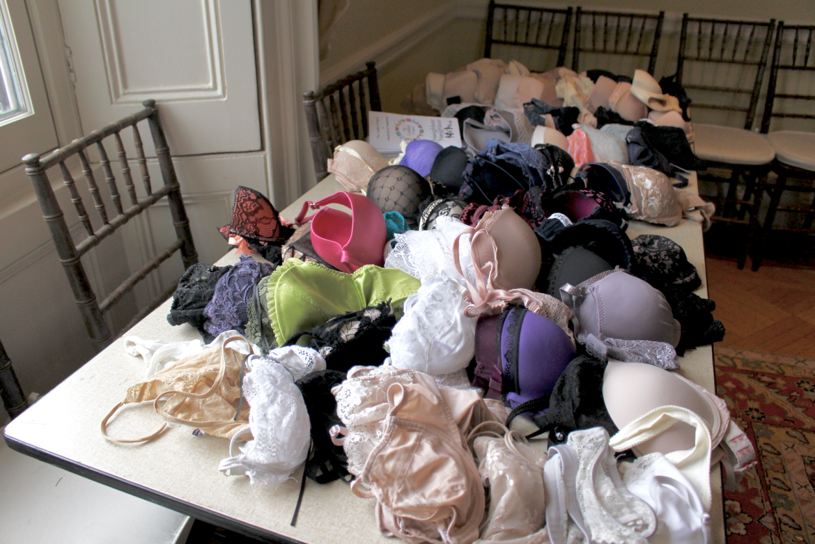 Strapless bras collected by Laura and Lucy from The Undies Project, through Neighbor to Neighbor. Perfect for your prom dress. 