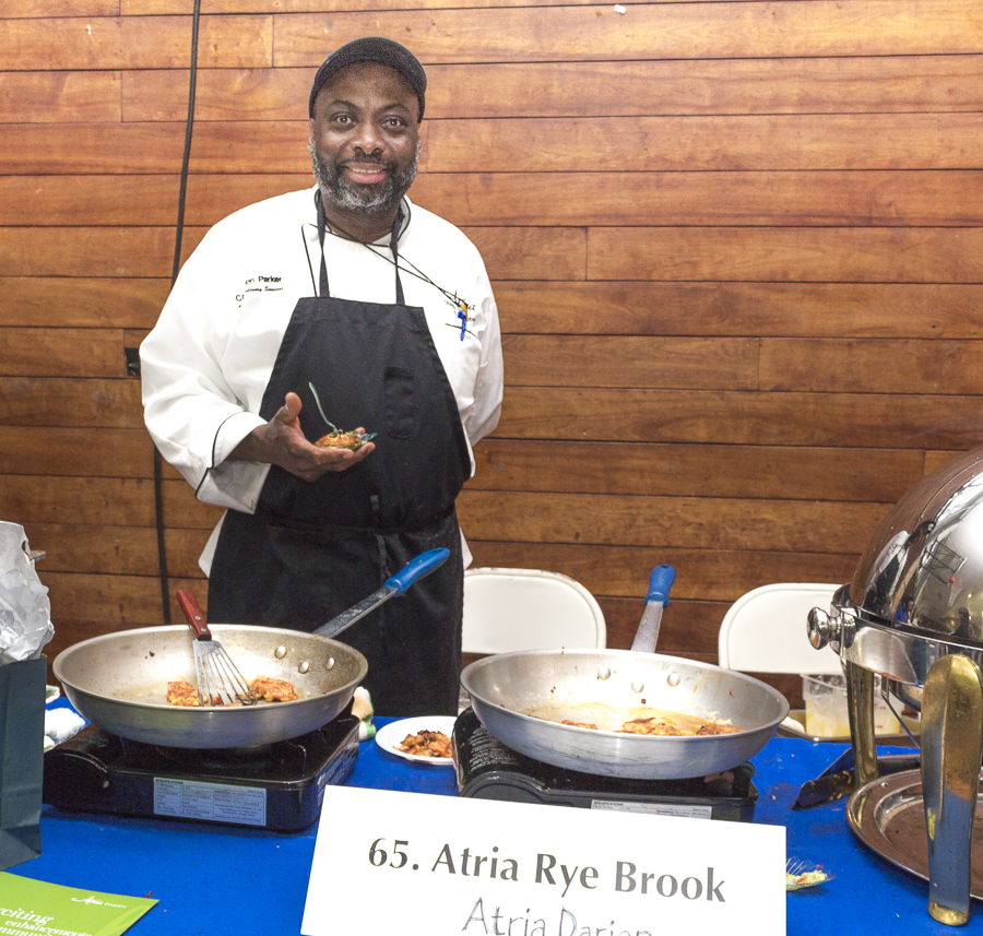 Atria Independent Living showcased their tasty food. Credit: Karen Sheer