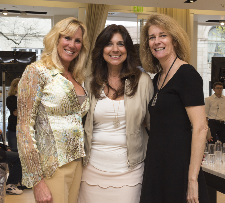 Heather Silver, Jeanne DeLoe and Christy Sagalyn. Credit: Karen Sheer