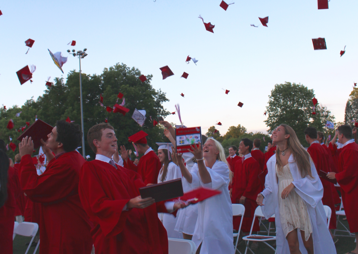 graduation, caps