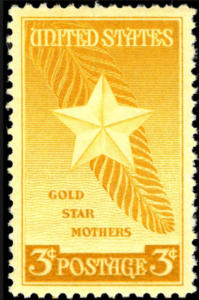 In 1947, President Harry S. Truman signed into law legislation establishing the first Gold Star Mothers stamp.