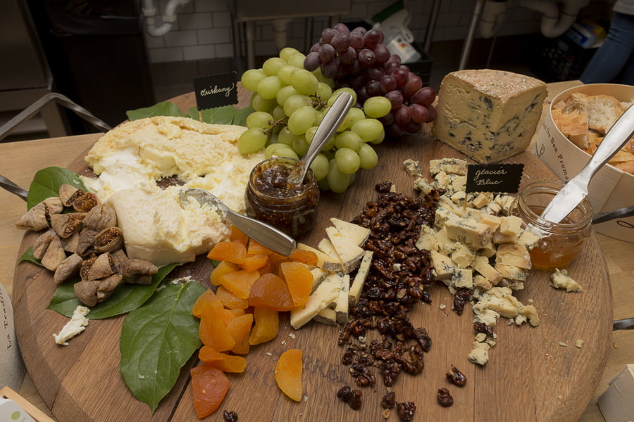 The finest cheeses artfully displayed at the Greenwich Cheese Company. Credit: Karen Sheer