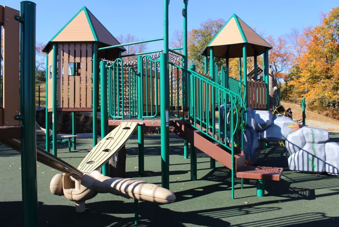 The Anne M. Kristoff playground at Byram Park on Nov. 8, 2016 Credit: Leslie Yager