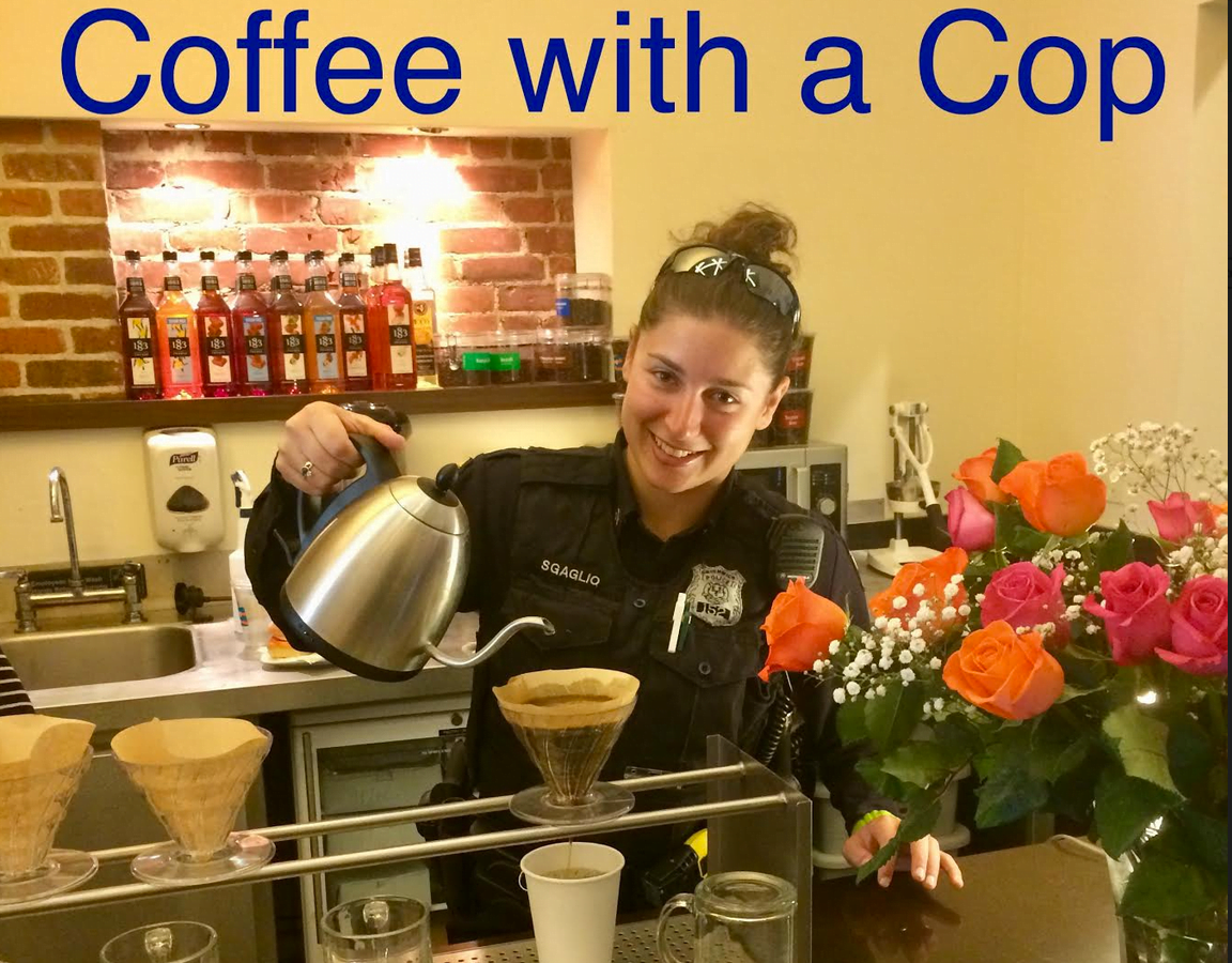 Next Coffee with a Cop Event Set for Dec 6 at CFCF Roastery & Café on