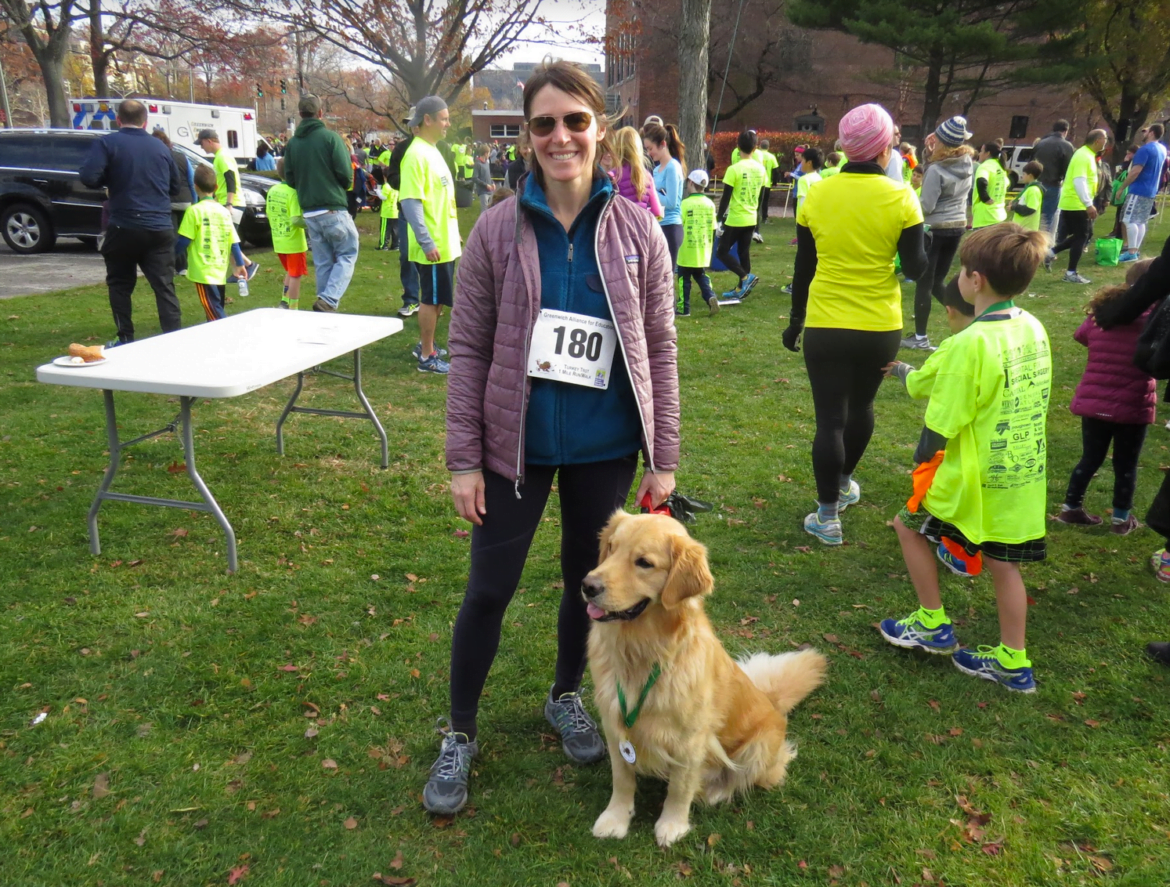 The Greenwich Alliance for Education's Turkey Trot 2016 drew the biggest crowd ever. Credit: Elizabeth Budinoff