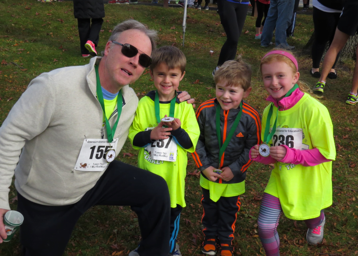 The Greenwich Alliance for Education's Turkey Trot 2016 drew the biggest crowd ever. Credit: Elizabeth Budinoff