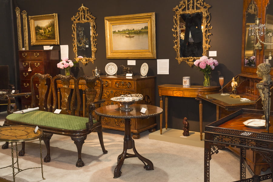 A spectacular display from G. Sergeant Antiques. Credit: Karen Sheer