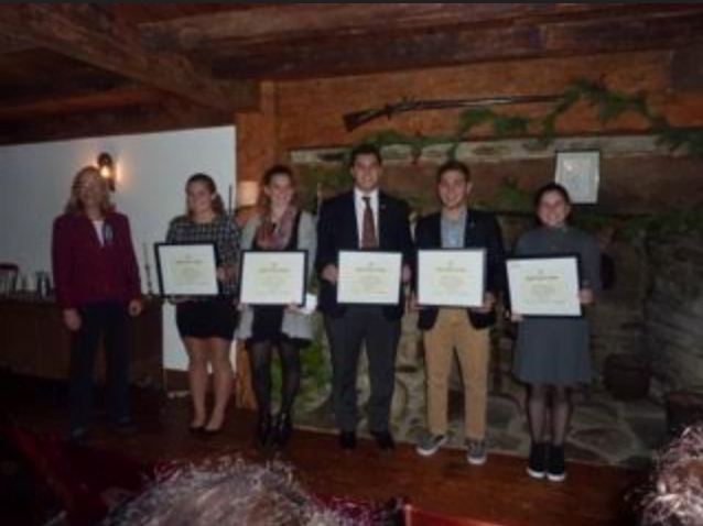 Good Citizen Awards Presented by the Putnam Hill Chapter of the Daughters of the American