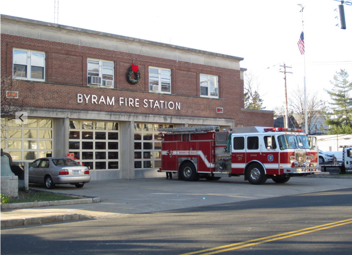 Byram Fire Station, Greenwich Free Press, Greenwich Public Schools