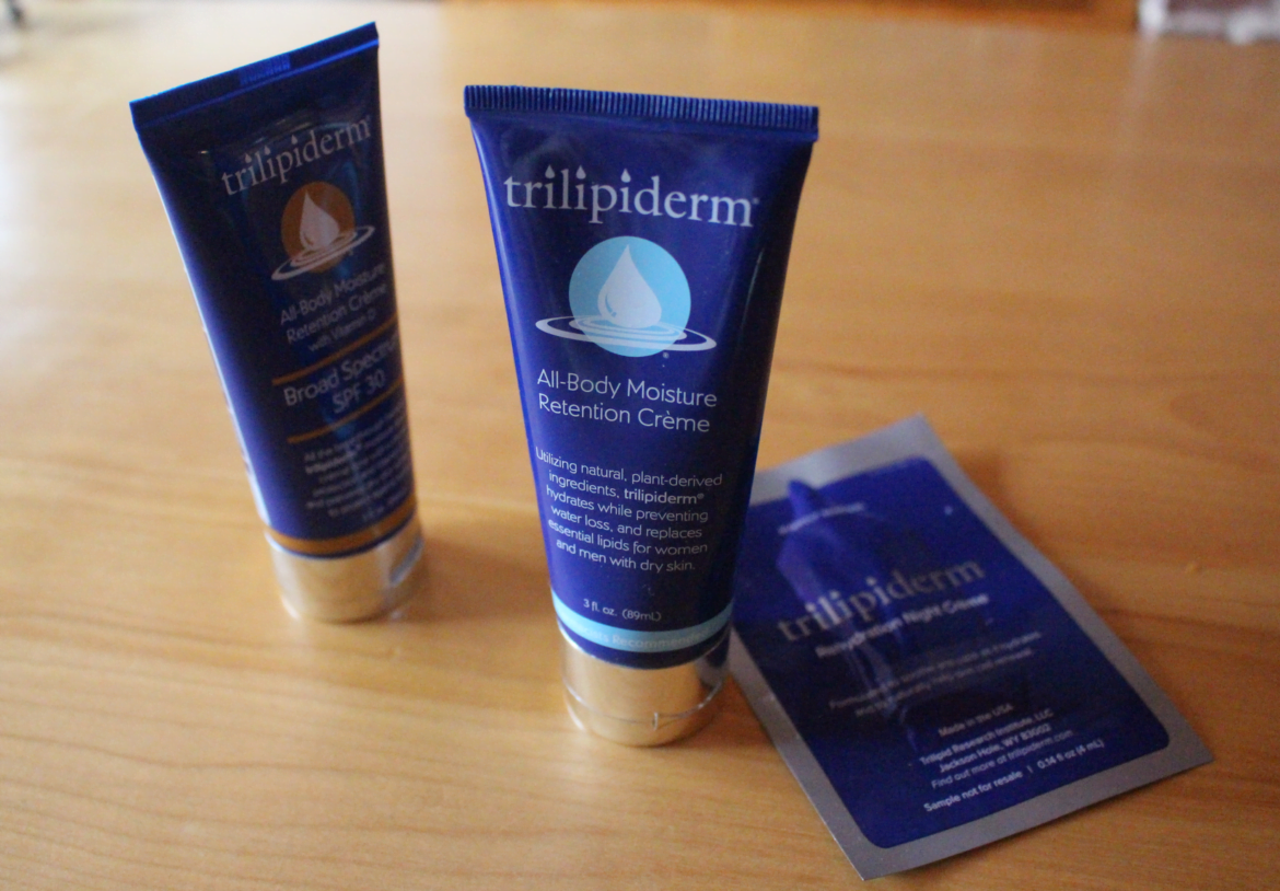 Trilipiderm all body moisture retention creme.