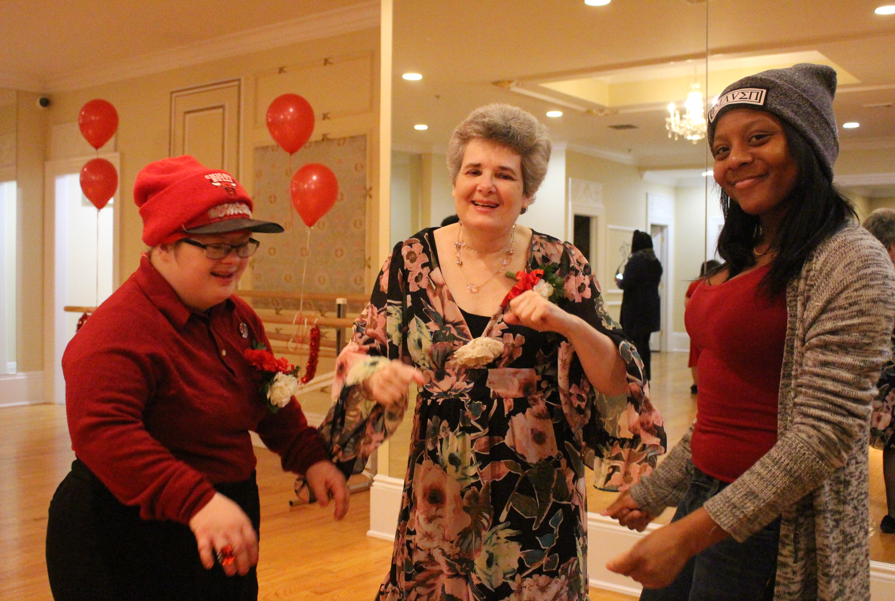 Christine Georgopulo hosted the third annual Sweetheart Dance for the Abilis community. Feb 18, 2017 Photo: Leslie Yager