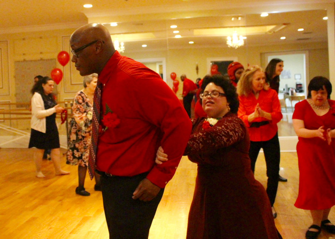  Christine Georgopulo hosted the third annual Sweetheart Dance for the Abilis community. Feb 18, 2017 Photo: Leslie Yager