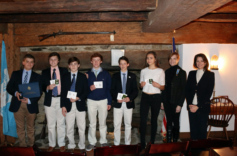 Eighth Grade Winners (left to right) Max Meissner, Andy Aube, Graham Lodge, Max Charney, Charlie Garland, Bailey Getlik. photo: HerbertCollection.com
