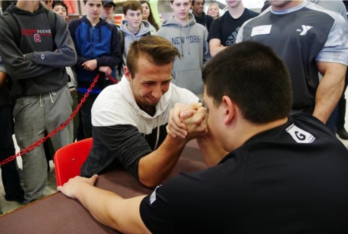 GHS Cardinal Fit Club Arm Wrestling Tournament March 30, 2017 Contributed photo