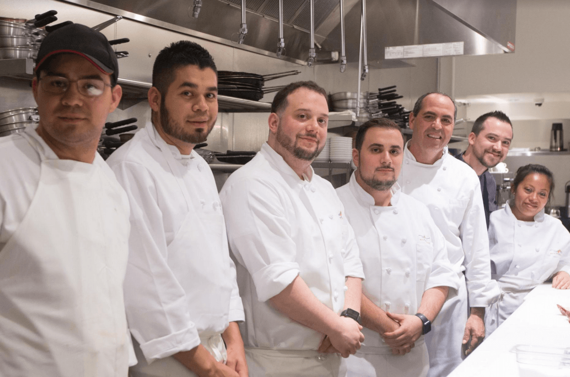 Z Hospitality Culinary Team (Executive Chef, Albert DeAngelis and his team) Photo Credit – John Rizzo