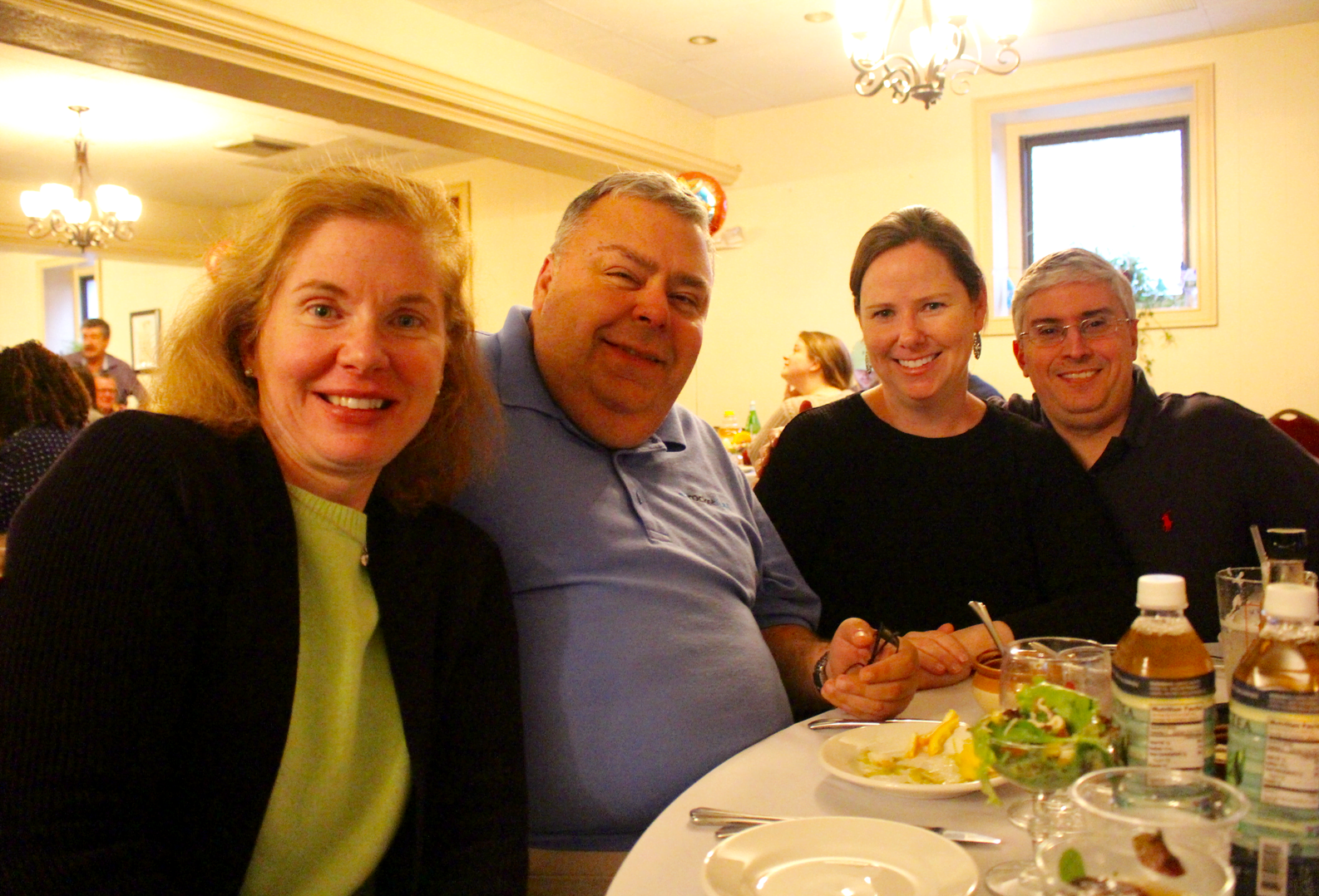 Meg and Fred DeCaro with Patricia and Peter McMullin at the St. Lawrence Club.