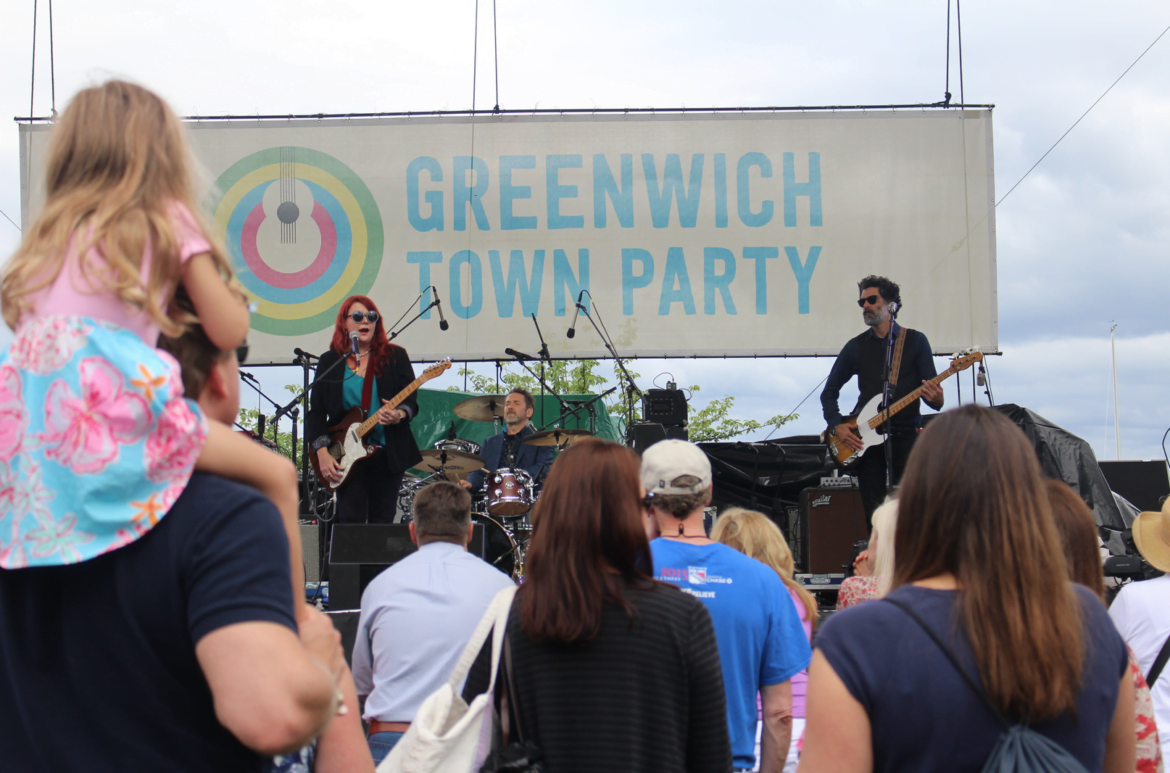 Carolyn Wonderland performed at the Greenwich Town Party, May 27, 2017 Photo: Leslie Yager