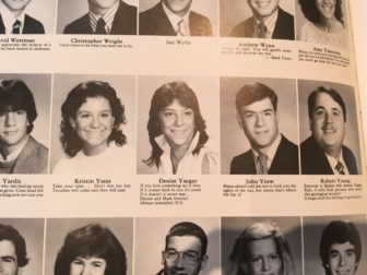 Denise Longo (then Yaeger) as a GHS student