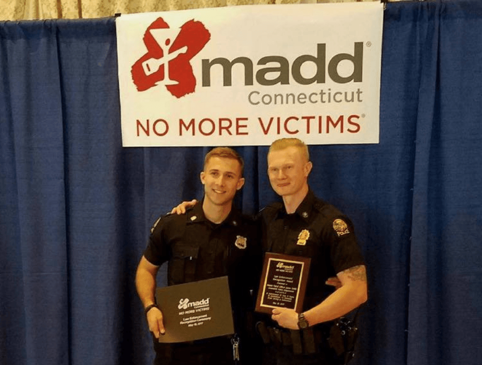 MPO James Smith and Officer Ryan Beattie,