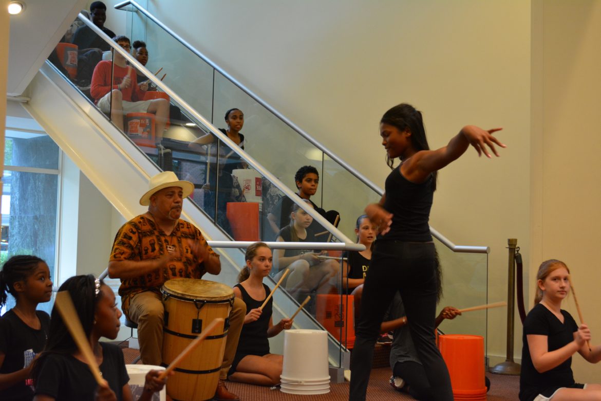 Dancing to the beat of Bomba Drums. Credit: Sadie Smith
