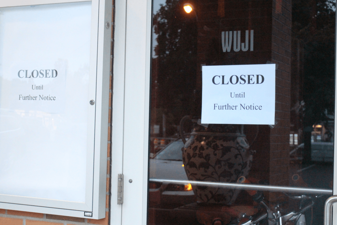 Wuji restaurant has closed in Greenwich. 