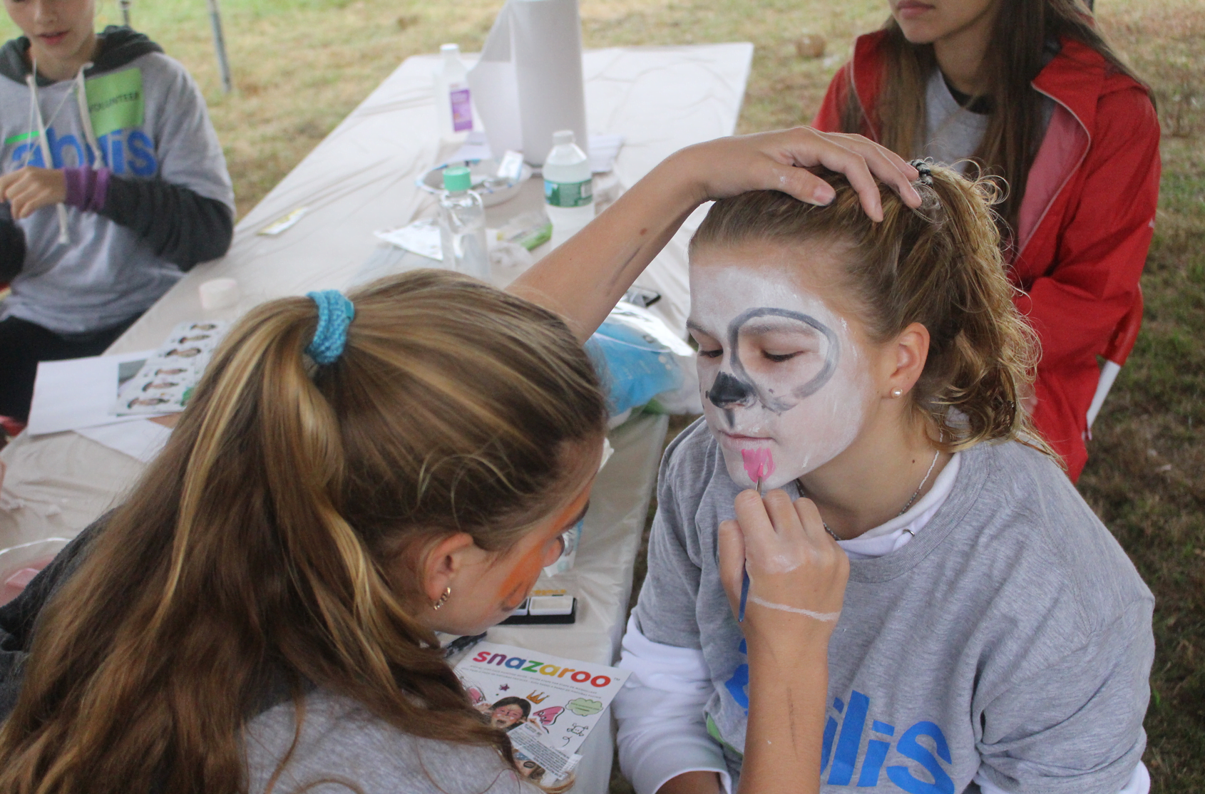 Face painting was one of the activities at the annual Abilis Run/Walk. Oct 15, 2017 Photo: Leslie Yager
