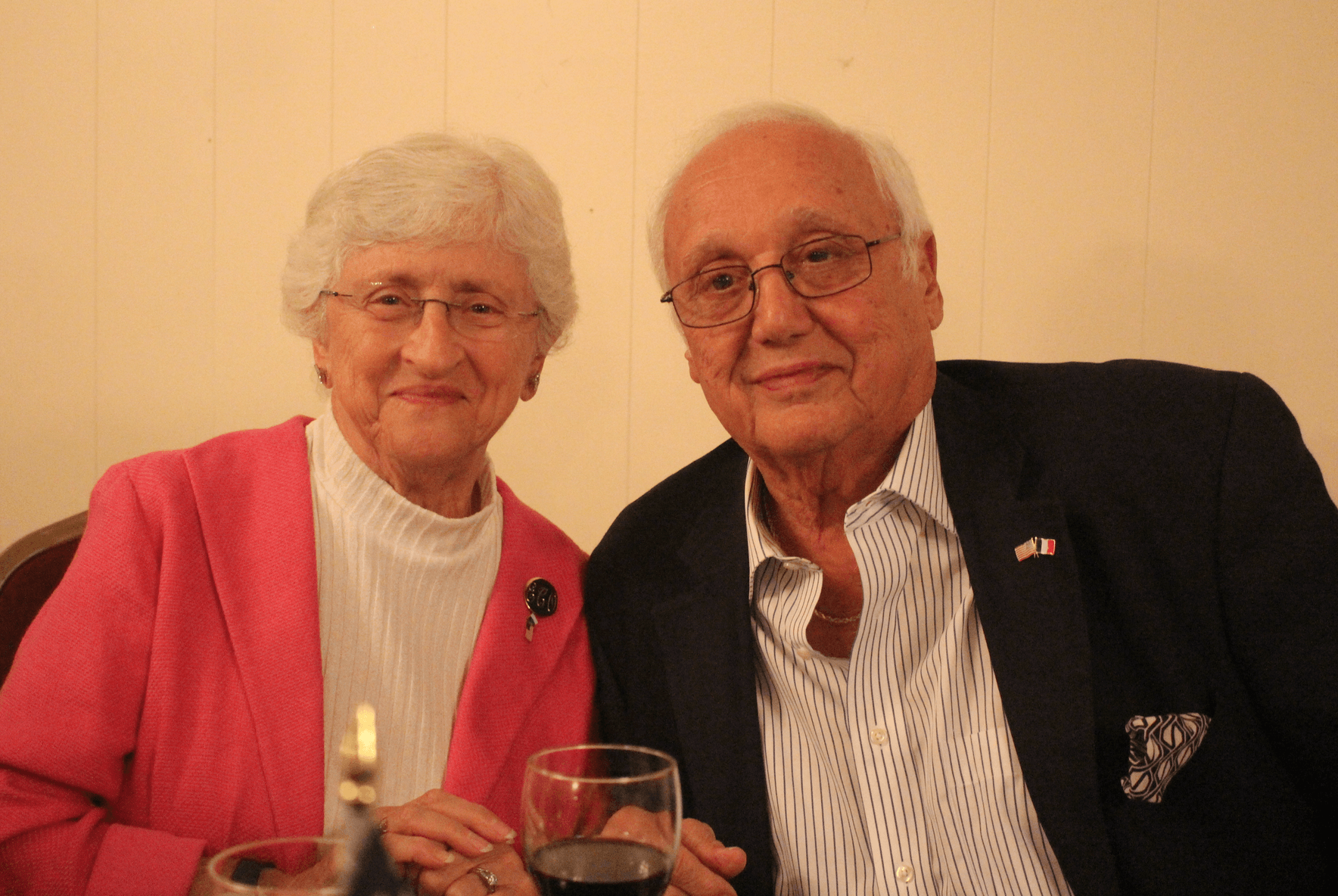 Past Columbus Day honoree Peter Orrico and Eleanor Orrico at St. Lawrence Club, Oct 9, 2017 Photo: Leslie Yager