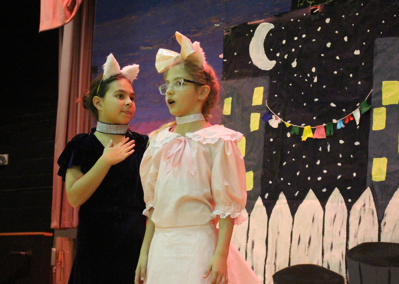 The cast and crew perfected their performance of The Aristocats during dress rehearsal on Nov 15, 2017
