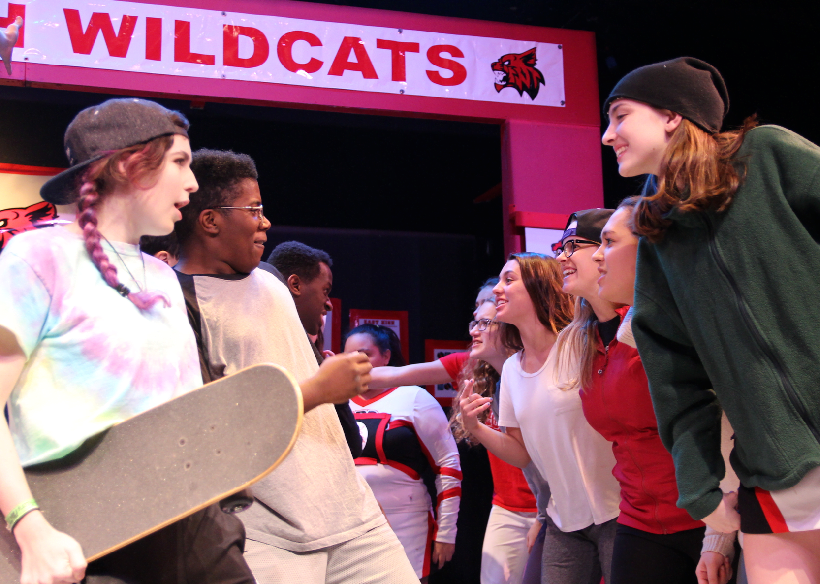 High School Musical will be performed in the black box theater at Greenwich High School from Dec 13-16, 2017 Photo: Leslie Yager