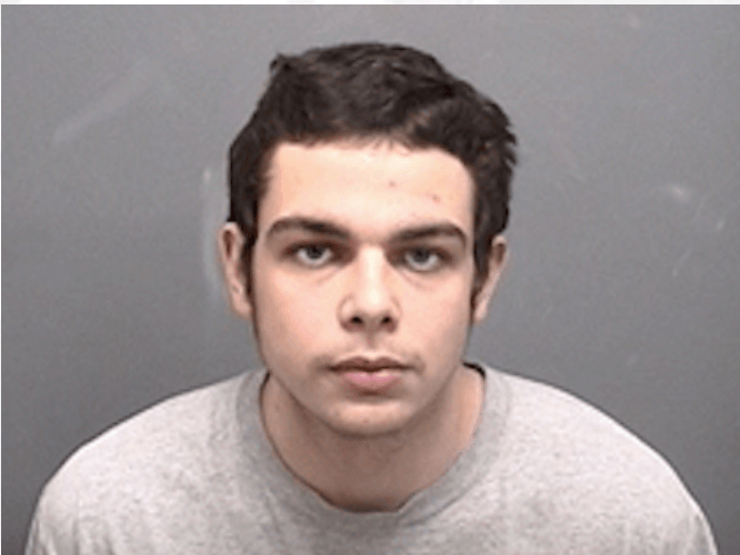 Arrest photo of Gregory Goldstein, 19, of Wilton, arrested Jan. 13 on charges that he tried to sell marijuana. Photo courtesy Darien Police Dept