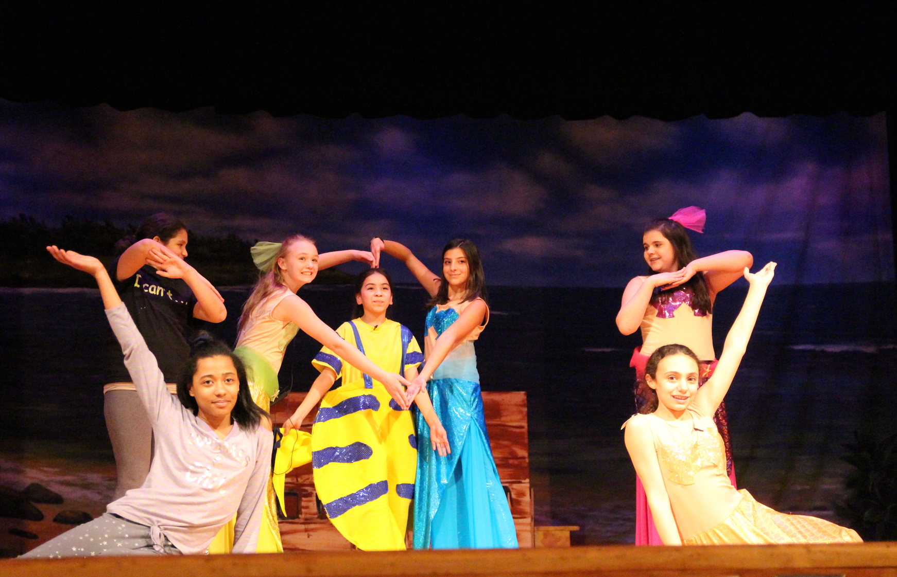 The Western Middle School Theater Club will perform The Little Mermaid Jr. on Friday, March 23 and Saturday, March 24, 2018. Photo: Leslie Yager