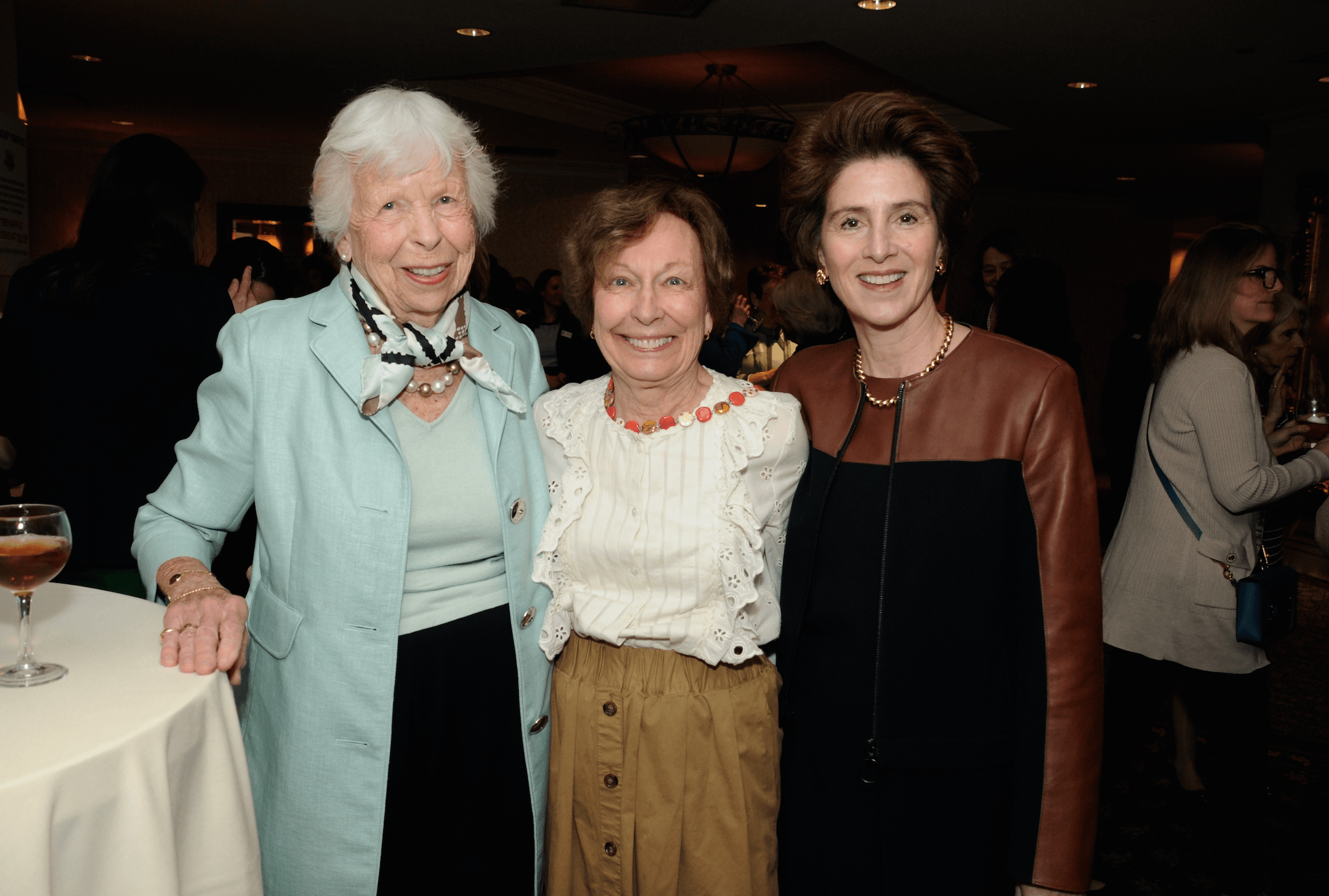 Bobbie Hopkins, Helen Bingaman and Cynthia Blumenthal. Photo: Bob Capazzo