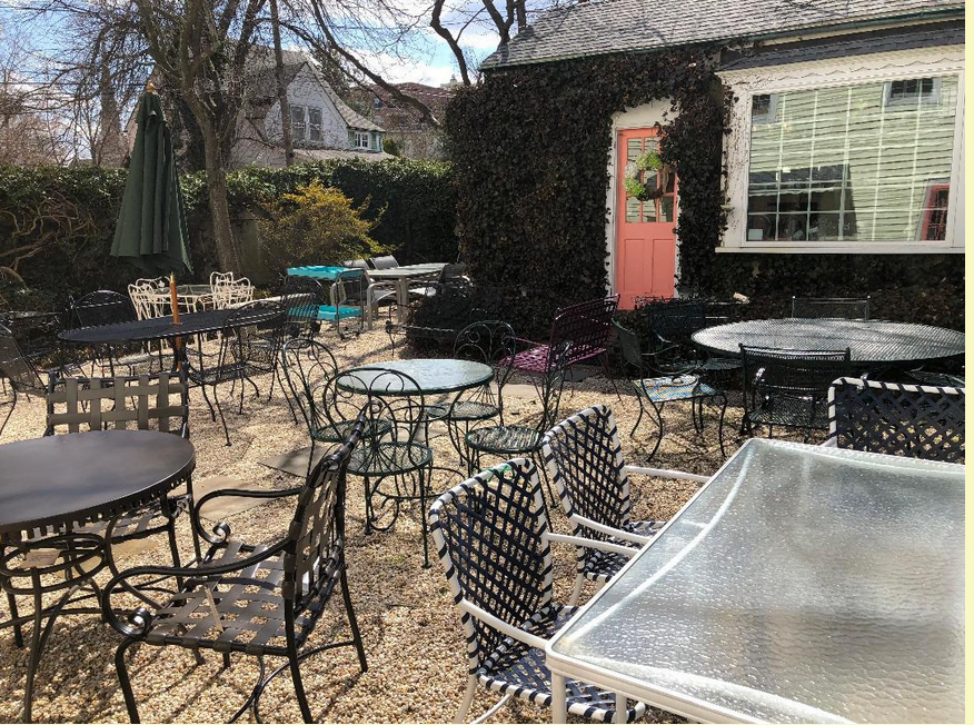 Check Out This Sale on Vintage Restored Patio Furniture at Greenwich