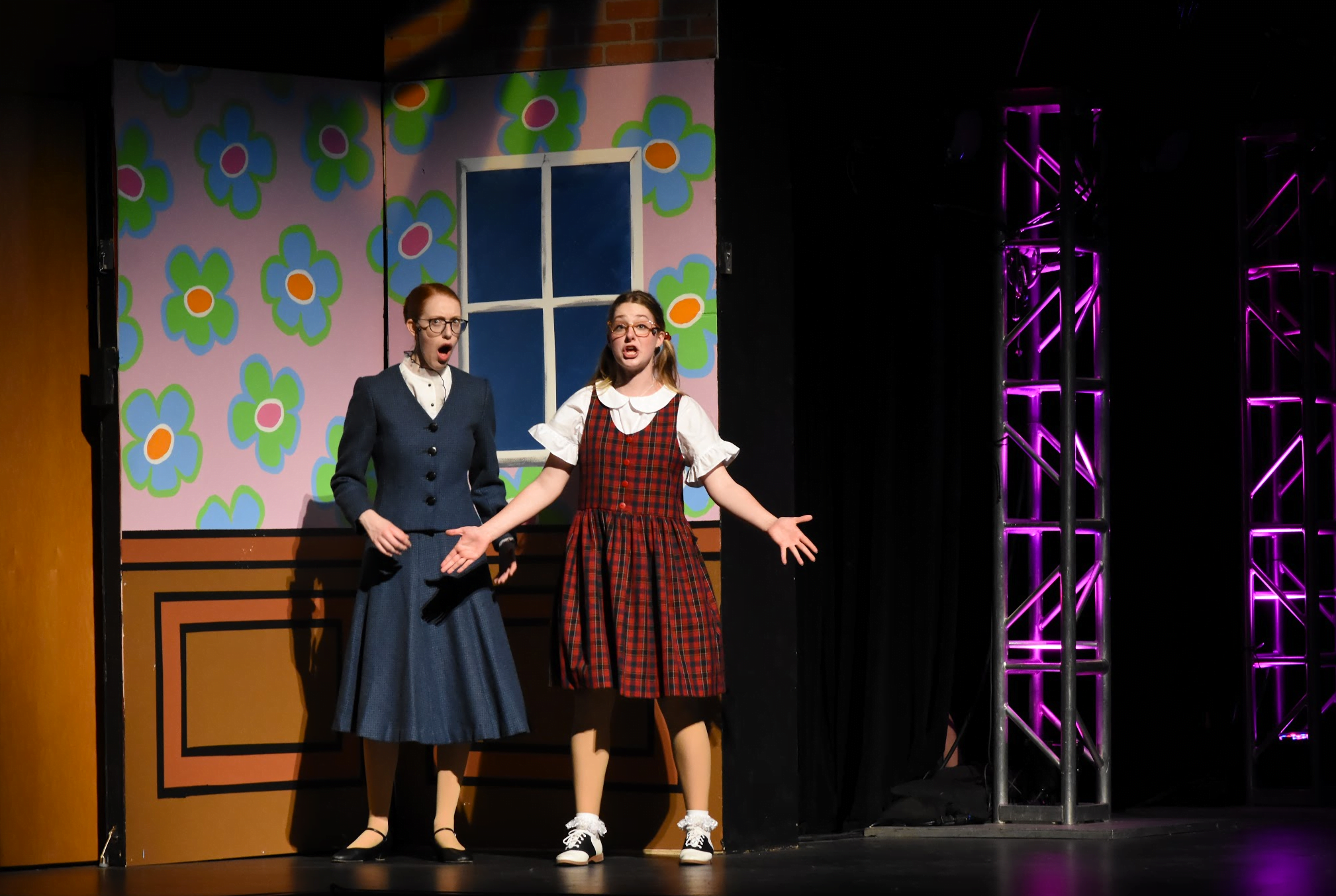 Dress rehearsal for GHS spring musical Hairspray! Photo Patty Doyle