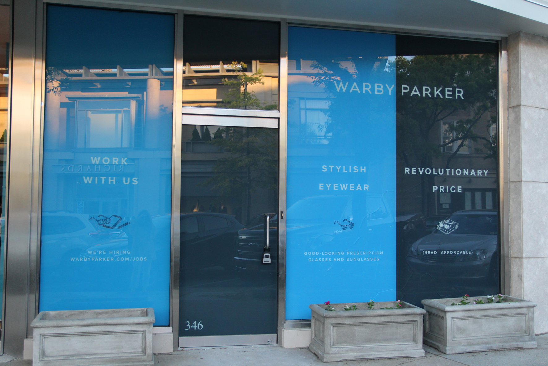 Another newcomer to the Avenue will soon be Warby Parker, who sell eyeglasses, sunglasses and more at 346 Greenwich Avenue. 